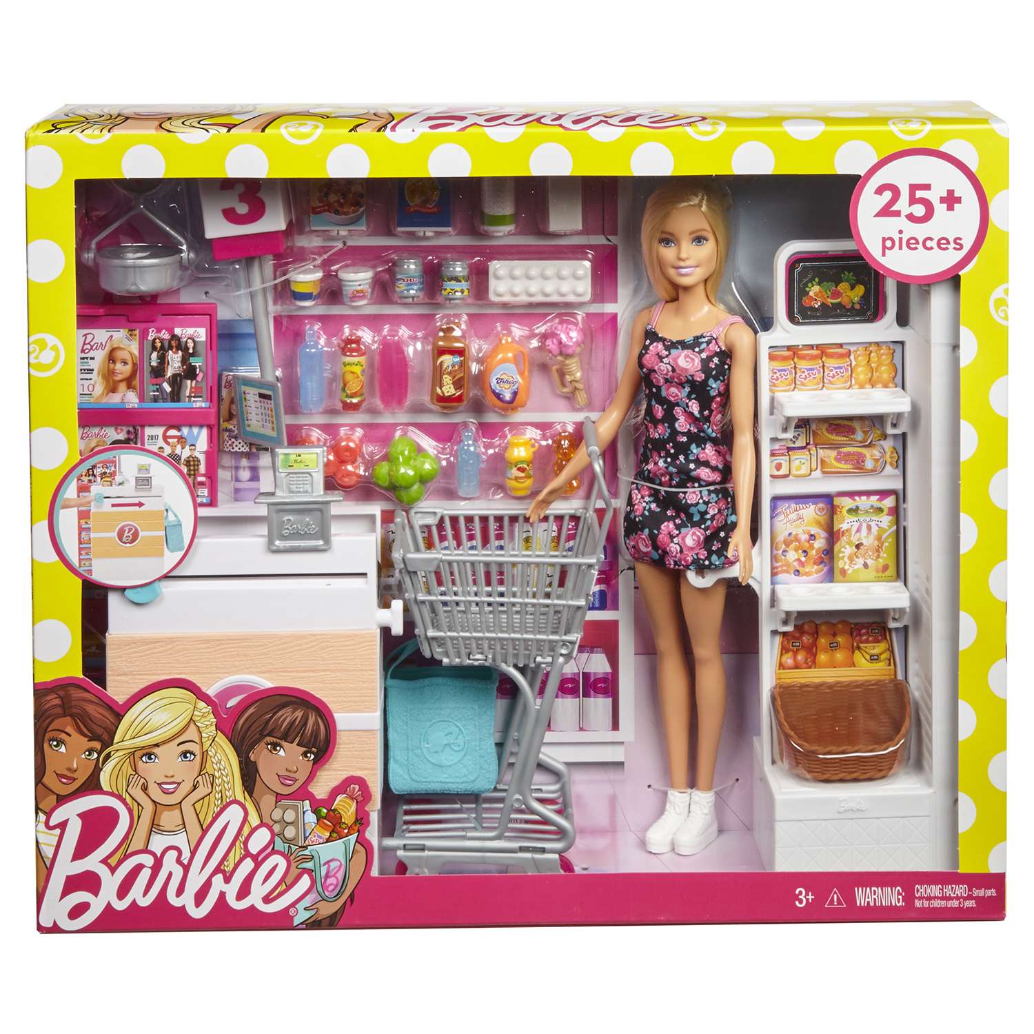 Набор игровой Barbie Супермаркет FRP01 FRP01 - фото 2
