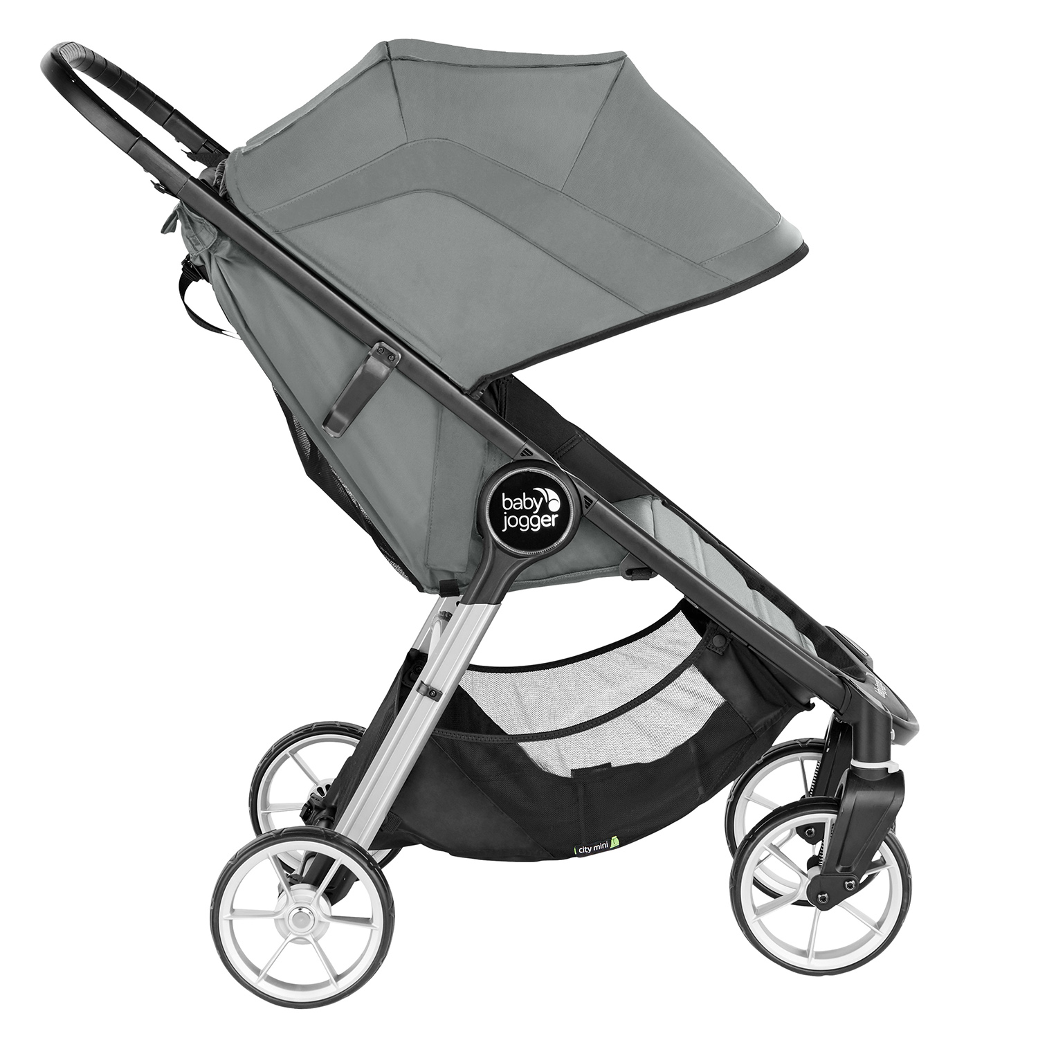 Коляска Baby Jogger City MIni 2 4W Slate Серый - фото 2