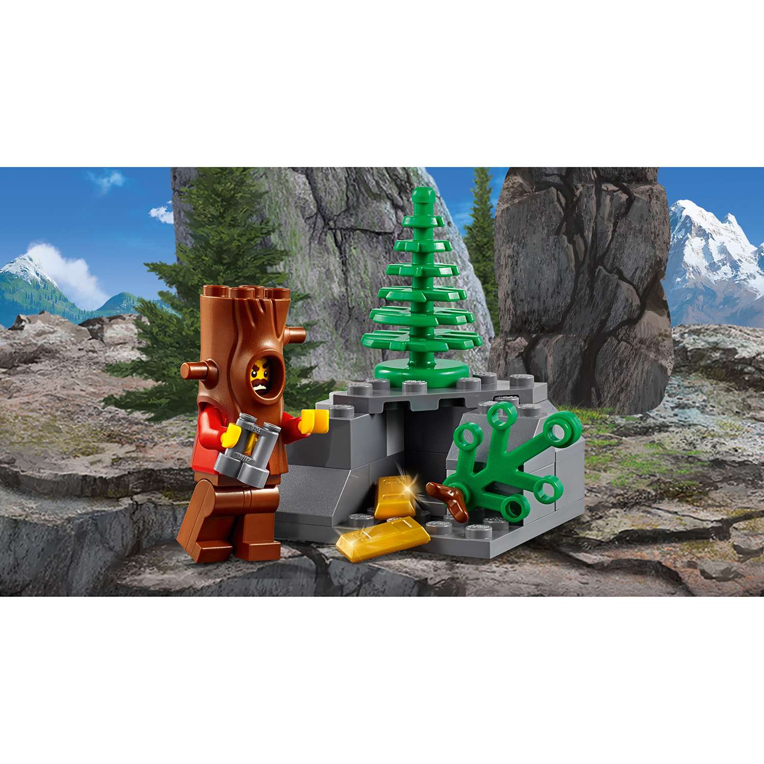 Конструктор LEGO Полицейский участок в горах City Police (60174) - фото 5
