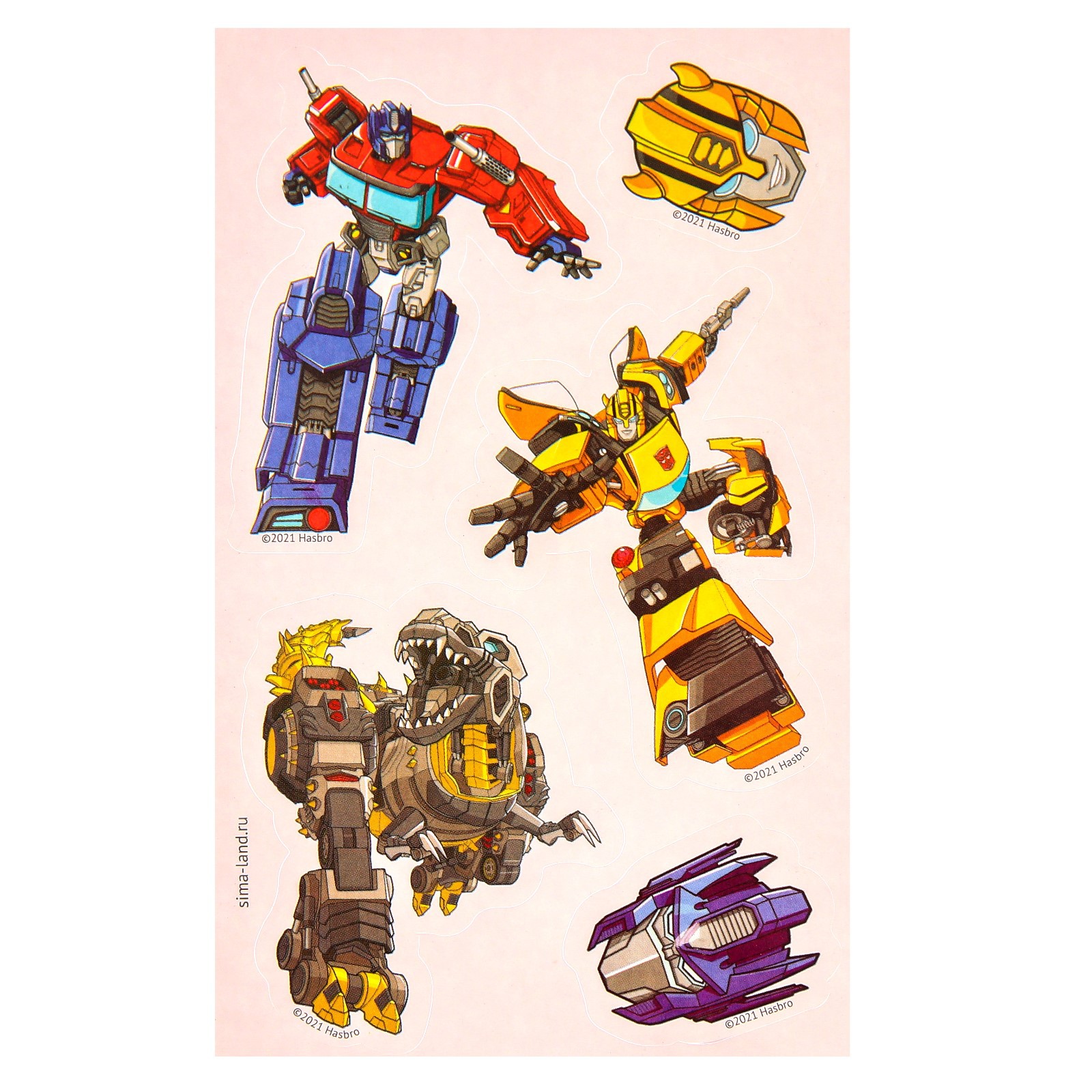 Набор Hasbro для творчества Transformers. 24 предмета - фото 3