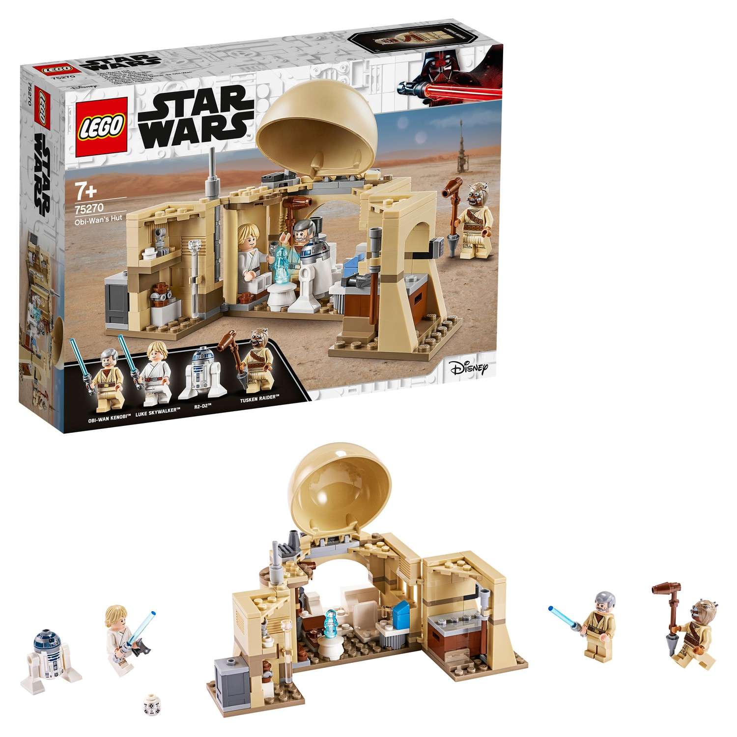 Конструктор LEGO Star Wars Хижина Оби-Вана Кеноби 75270 - фото 1