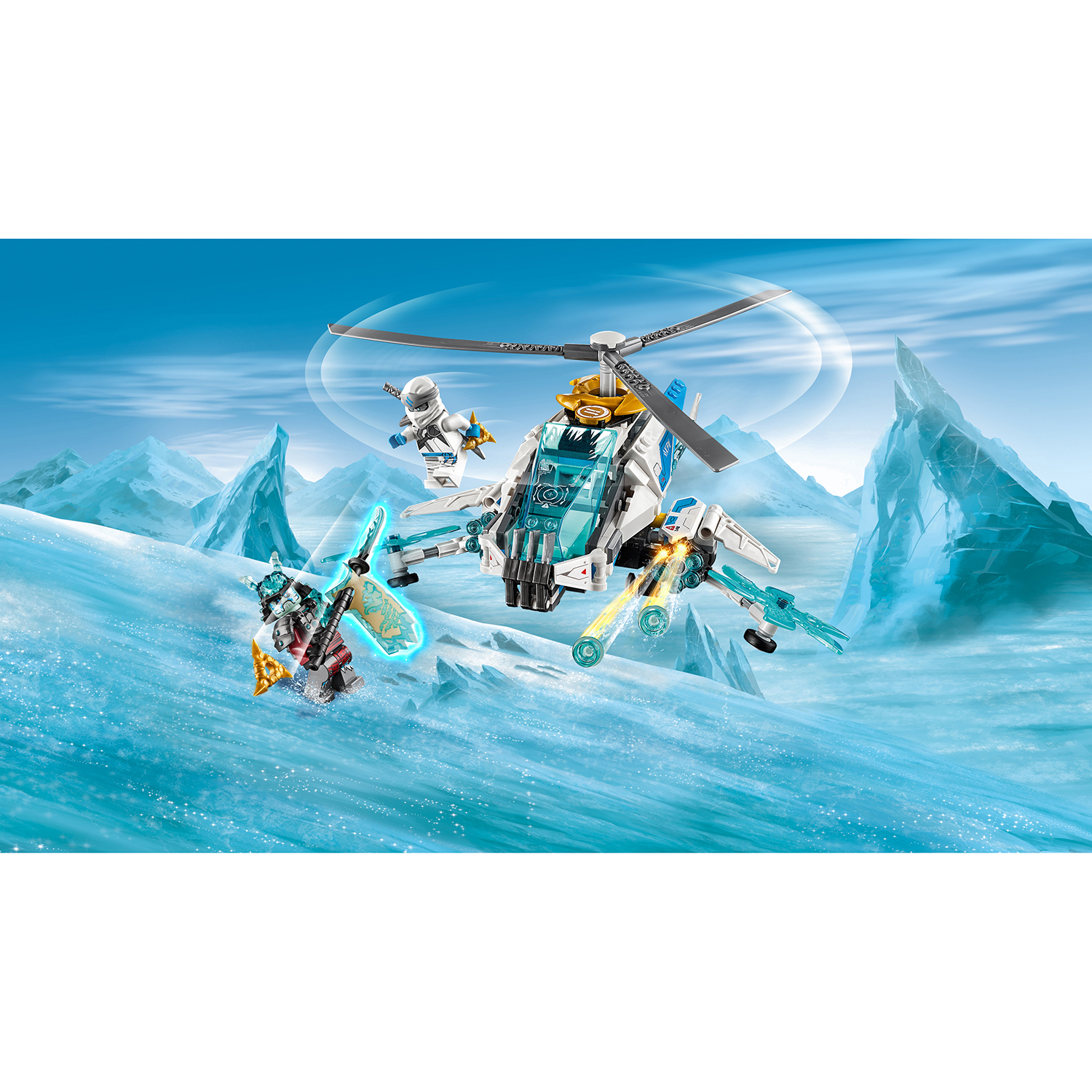 Конструктор LEGO Ninjago Шурилёт 70673 - фото 8