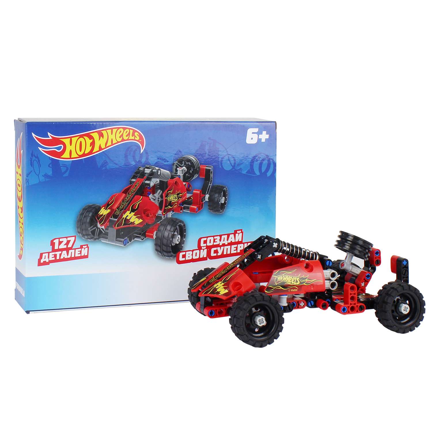 Конструктор 1TOY Hot Wheels Formula 127деталей Т15402 - фото 6