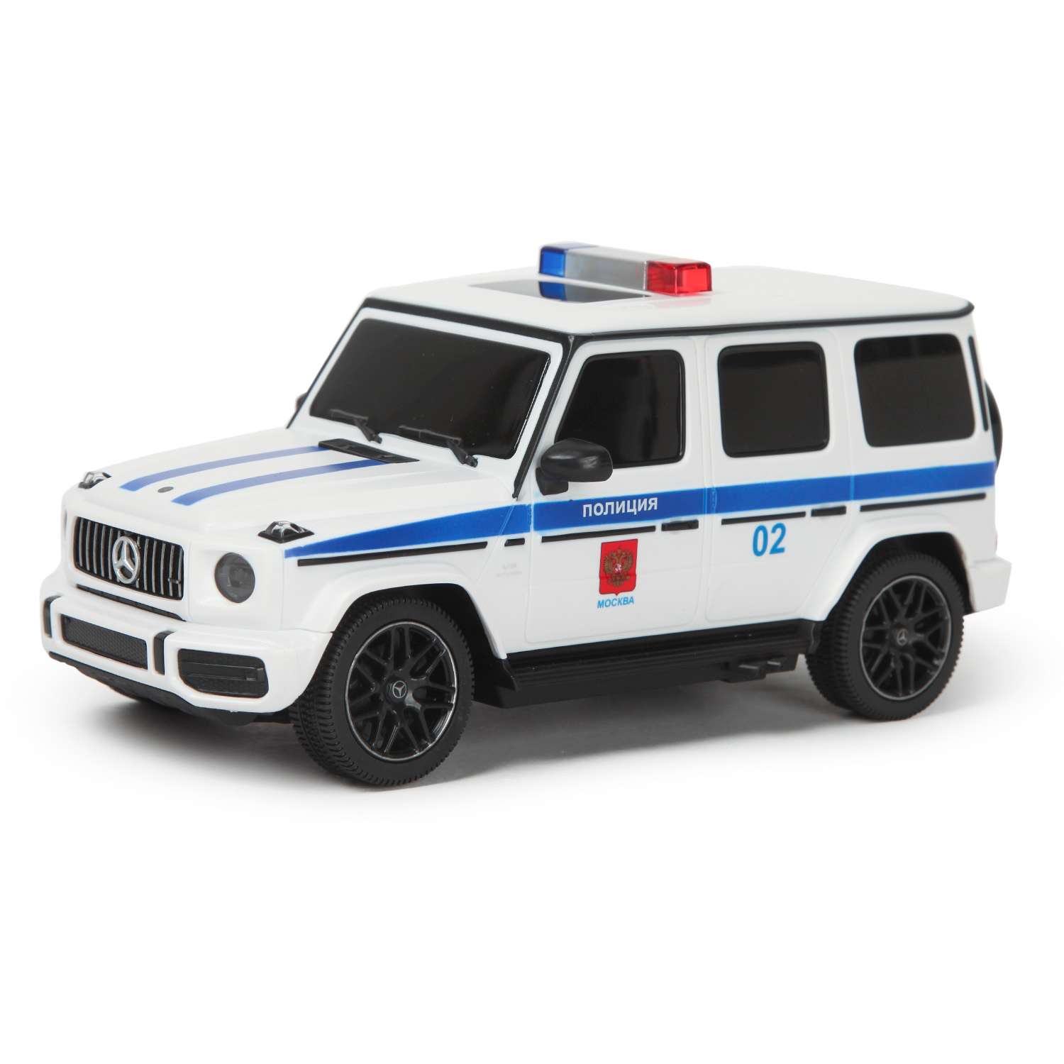 Машина Rastar РУ 1:24 Mercedes-Benz G63 Белая 95800P - фото 2