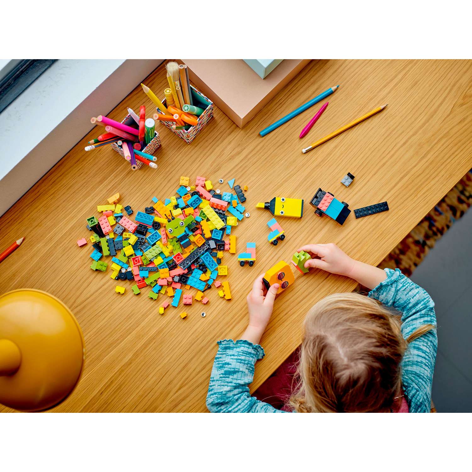 Конструктор LEGO Classic LEGO детский Творческое неоновое веселье 11027 - фото 4