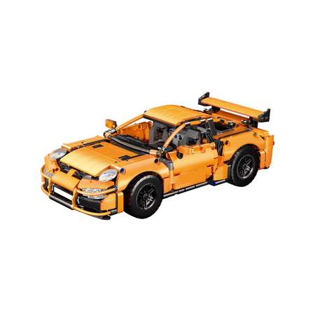 Конструктор Mioshi Пуллбэк: Оранжевый спорткар 956 деталей 28 см
