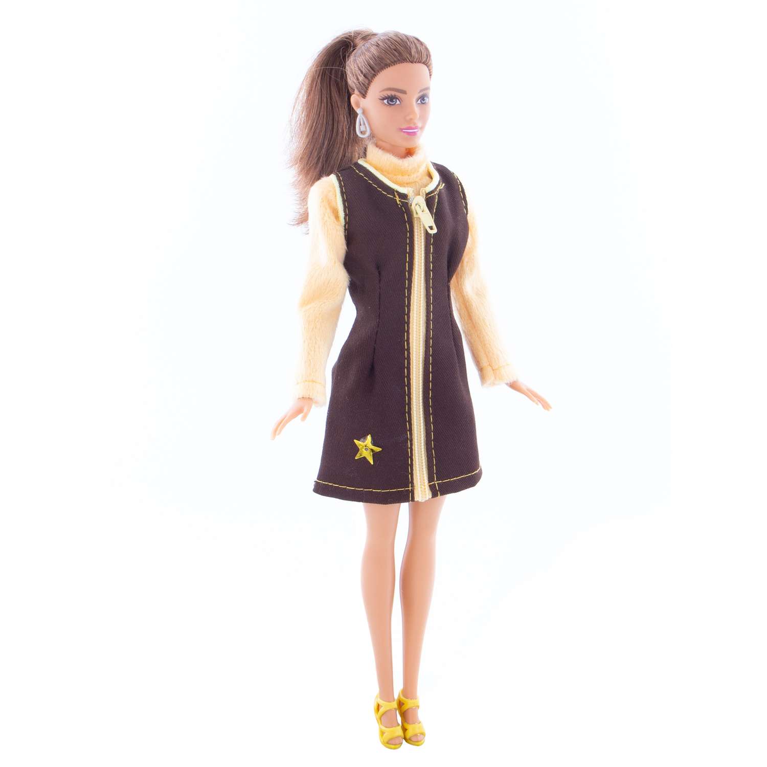 Набор одежды Модница для куклы 29 см 2017 коричневый 2017коричневый - фото 8