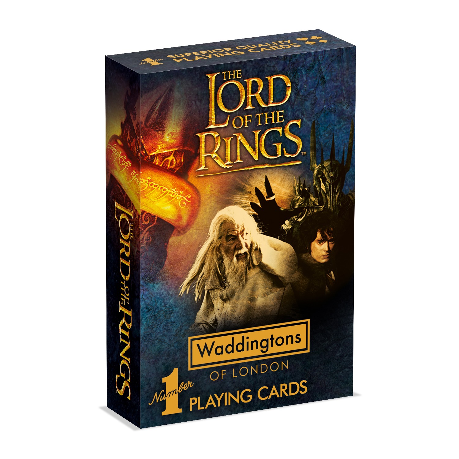 Игра настольная Winning Moves Карты игральные Властелин колец Lord of the  Rings