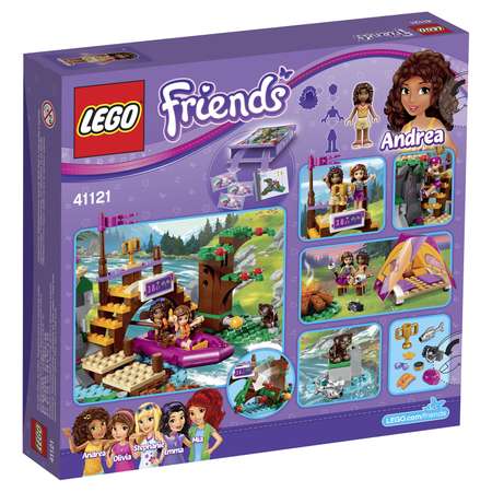 Конструктор LEGO Friends Спортивный лагерь: сплав по реке (41121)