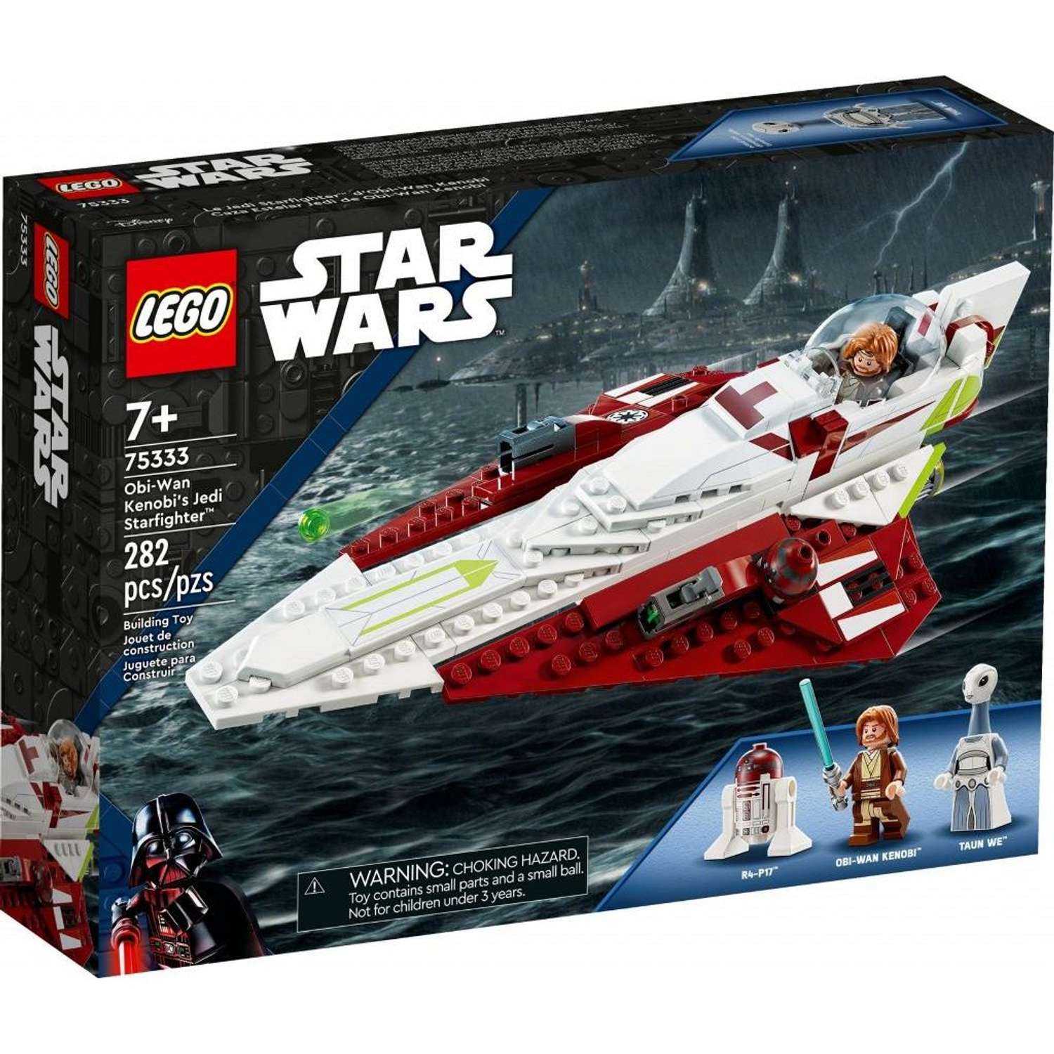 Конструктор LEGO Star Wars Obi-Wan Kenobi’s Jedi Starfighter 75333 - фото 1