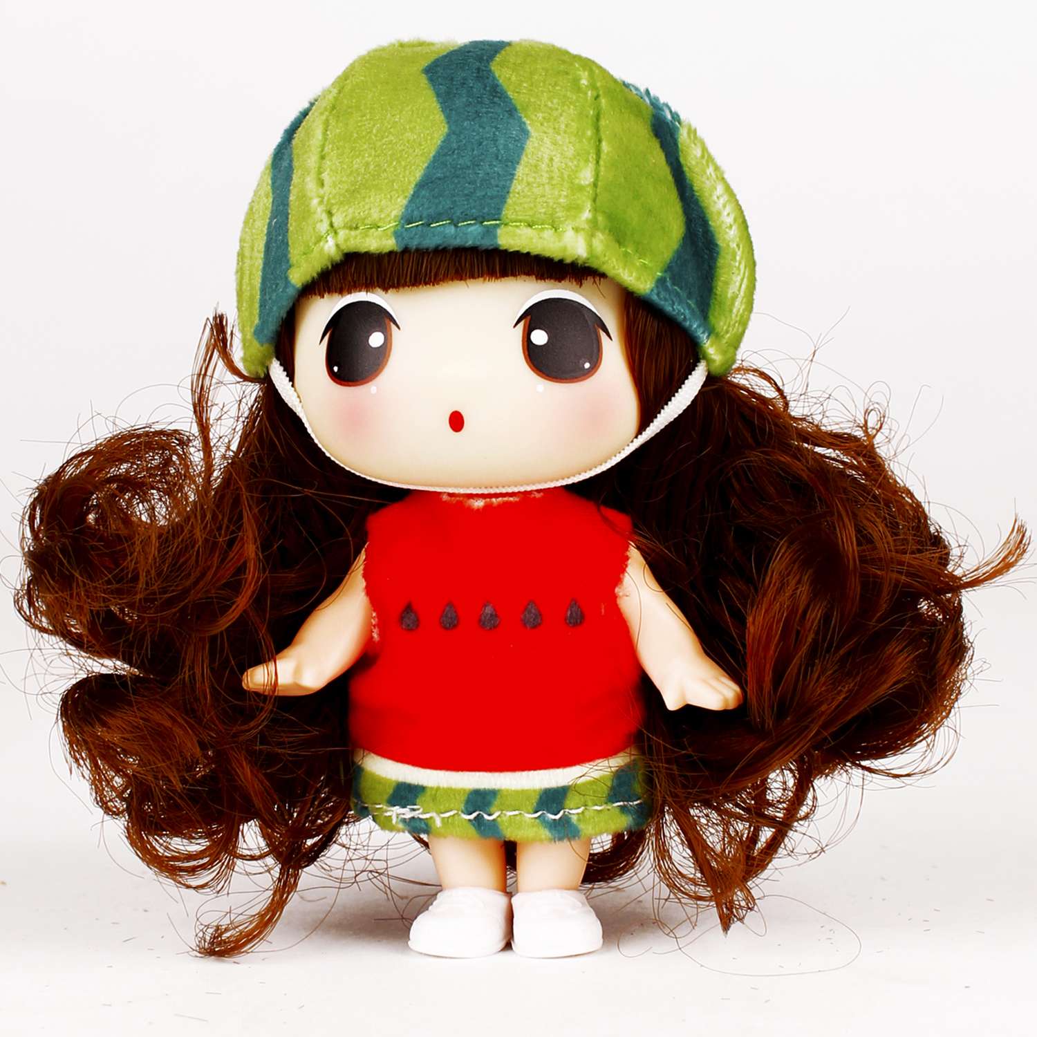 Уникальная коллекционная кукла DDung арбуз пупс из серии фрукты и ягоды FDE0905-3 - фото 1