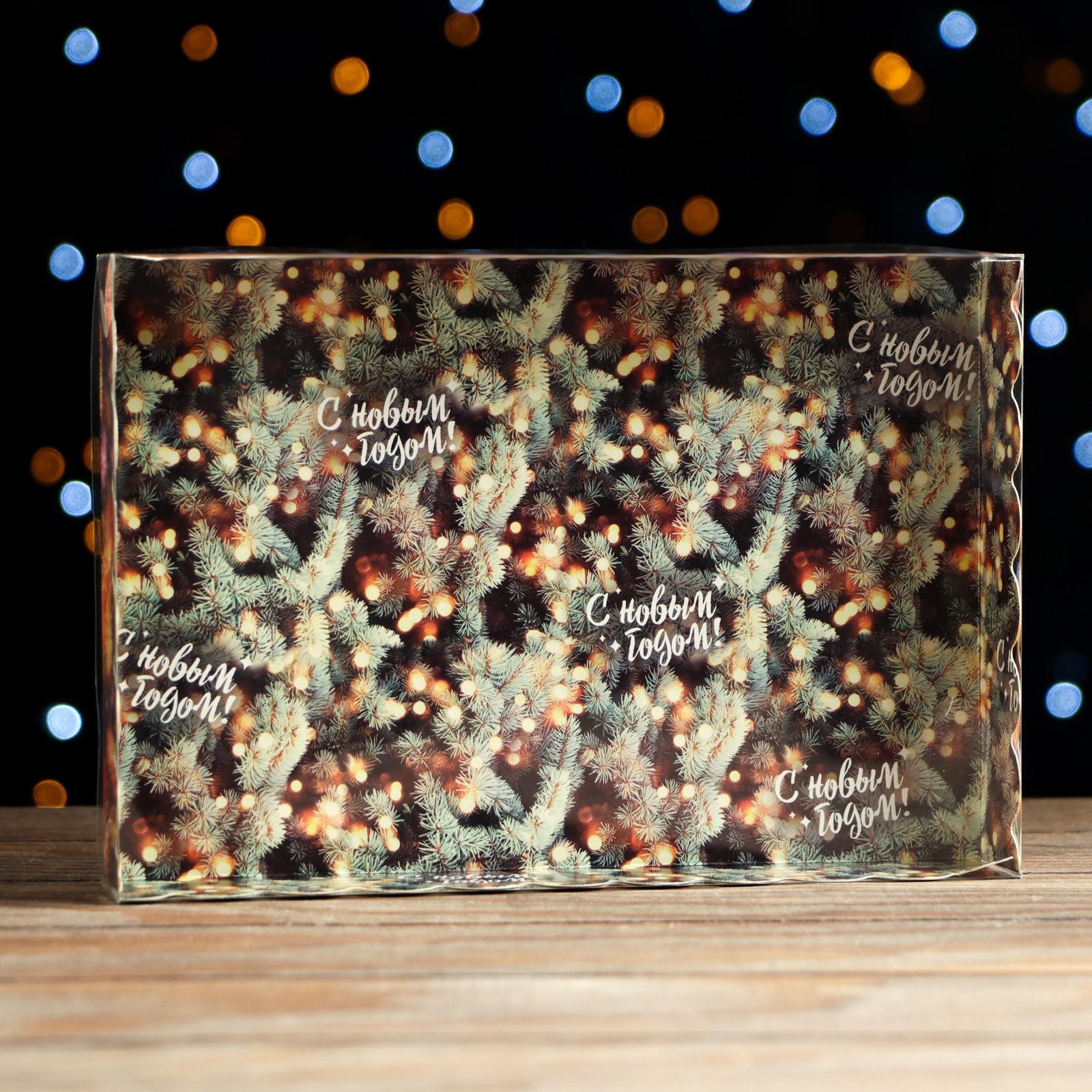 Коробочка Sima-Land для печенья«Теплый вечер» 22×15×3 см. 1 шт. - фото 5