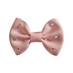 Заколка Milledeux Bowtie Bow со стразами мини античный лиловый