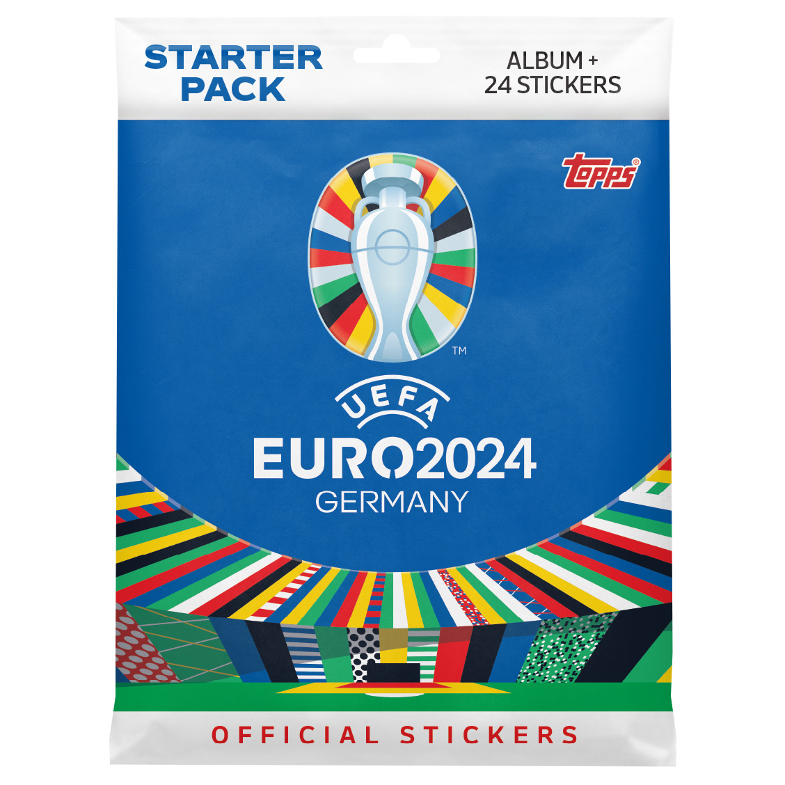 стартовый набор euro 2024 topps