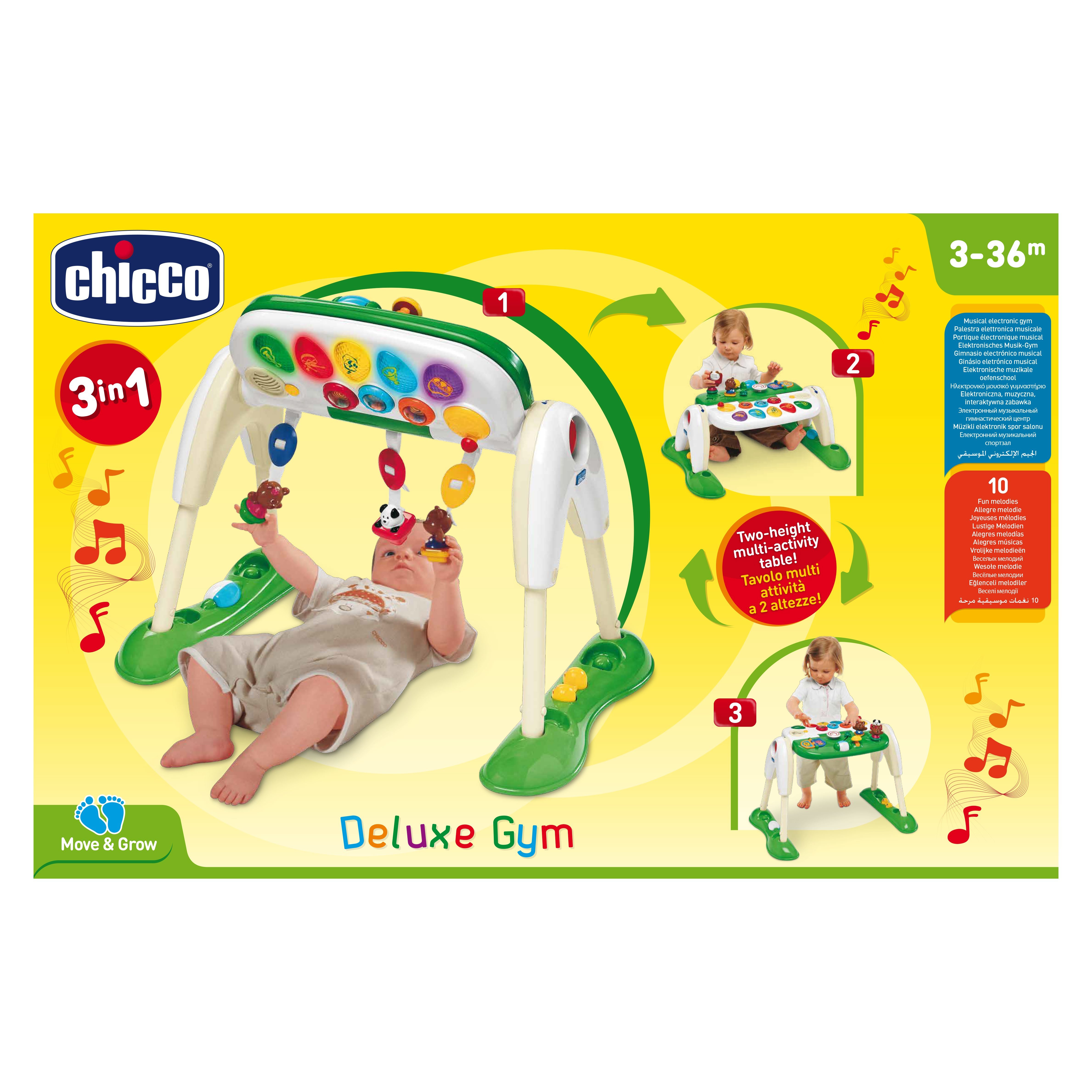 Гимнастический центр Chicco 3 в 1 DELUXE - фото 4