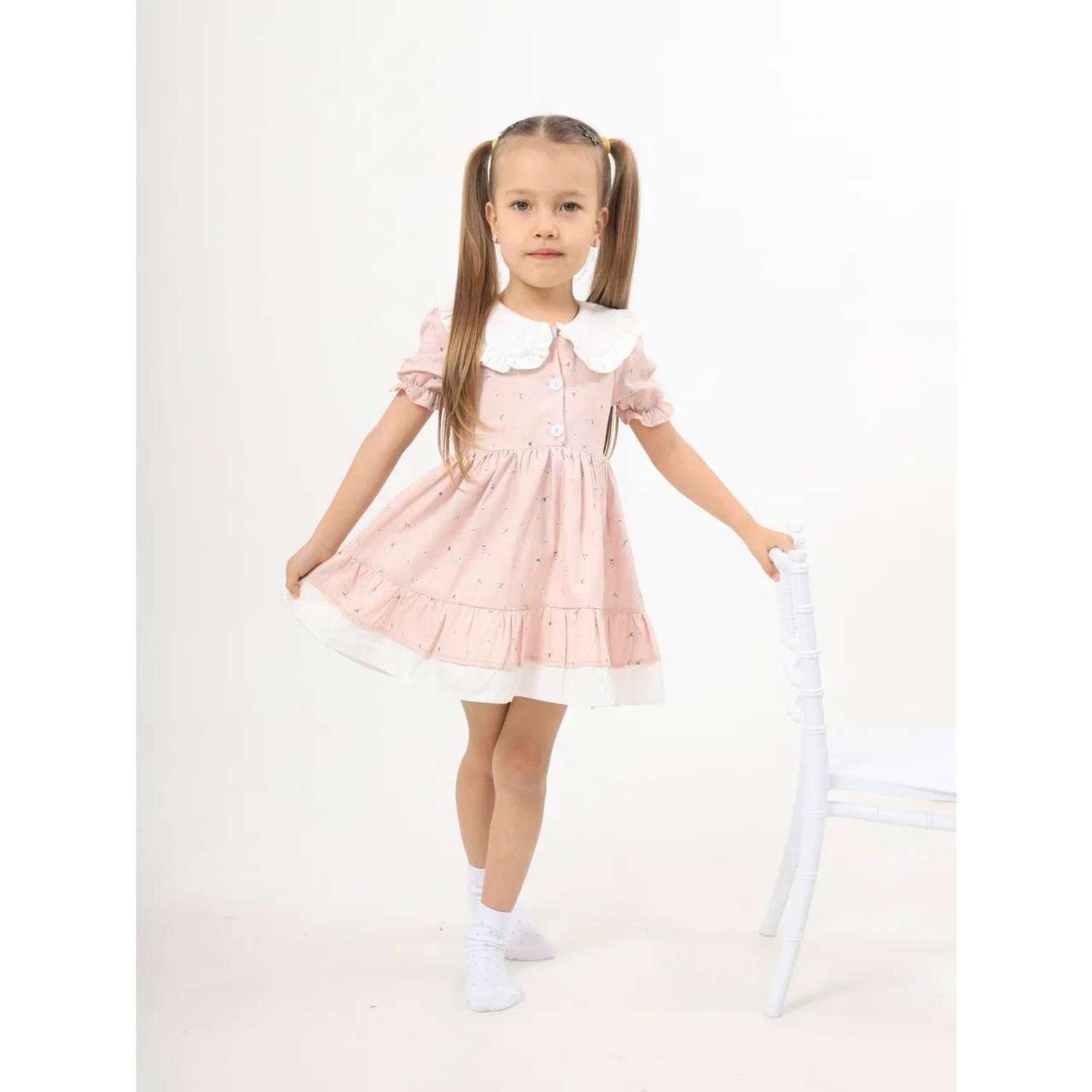 Платье BabyDreams ПД_1/розовое платье для девочки - фото 9