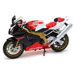 Мотоцикл WELLY 1:10 Aprilia RSV 1000 R Factory красный