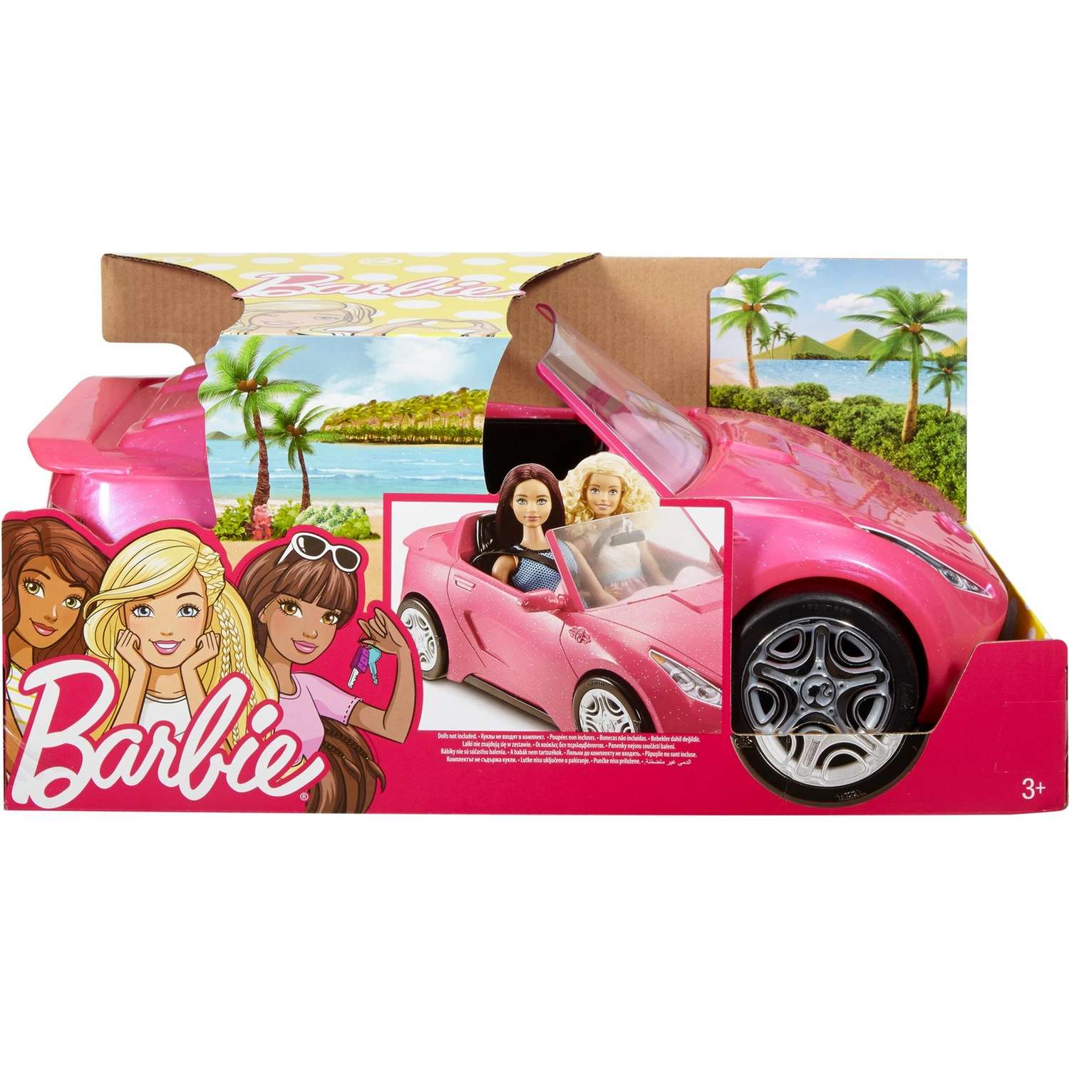 Barbie автомобиль кабриолет Корвет