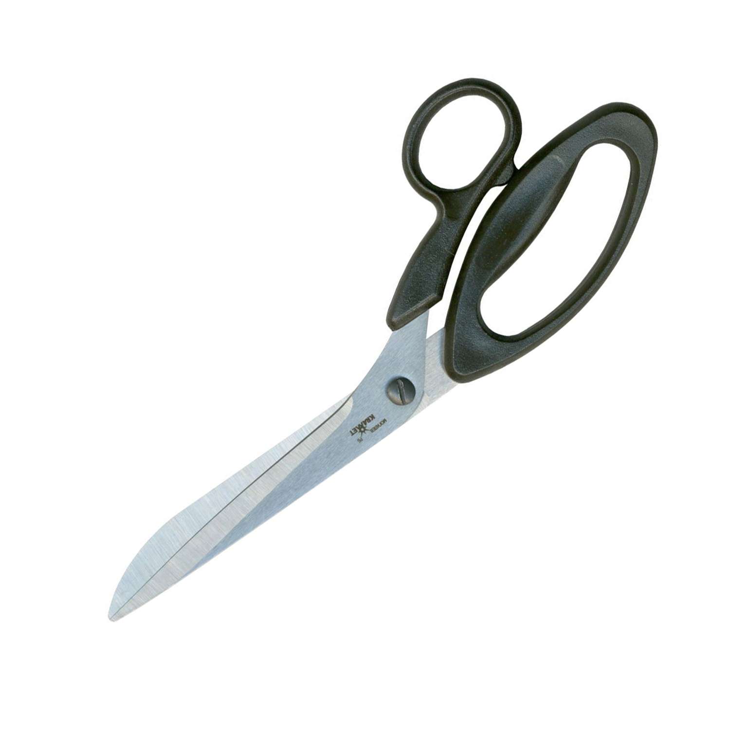 Ножницы закройные KARMET из нержавеющей стали с пластиковыми ручками и винтом для регулировки хода 26 см - фото 2