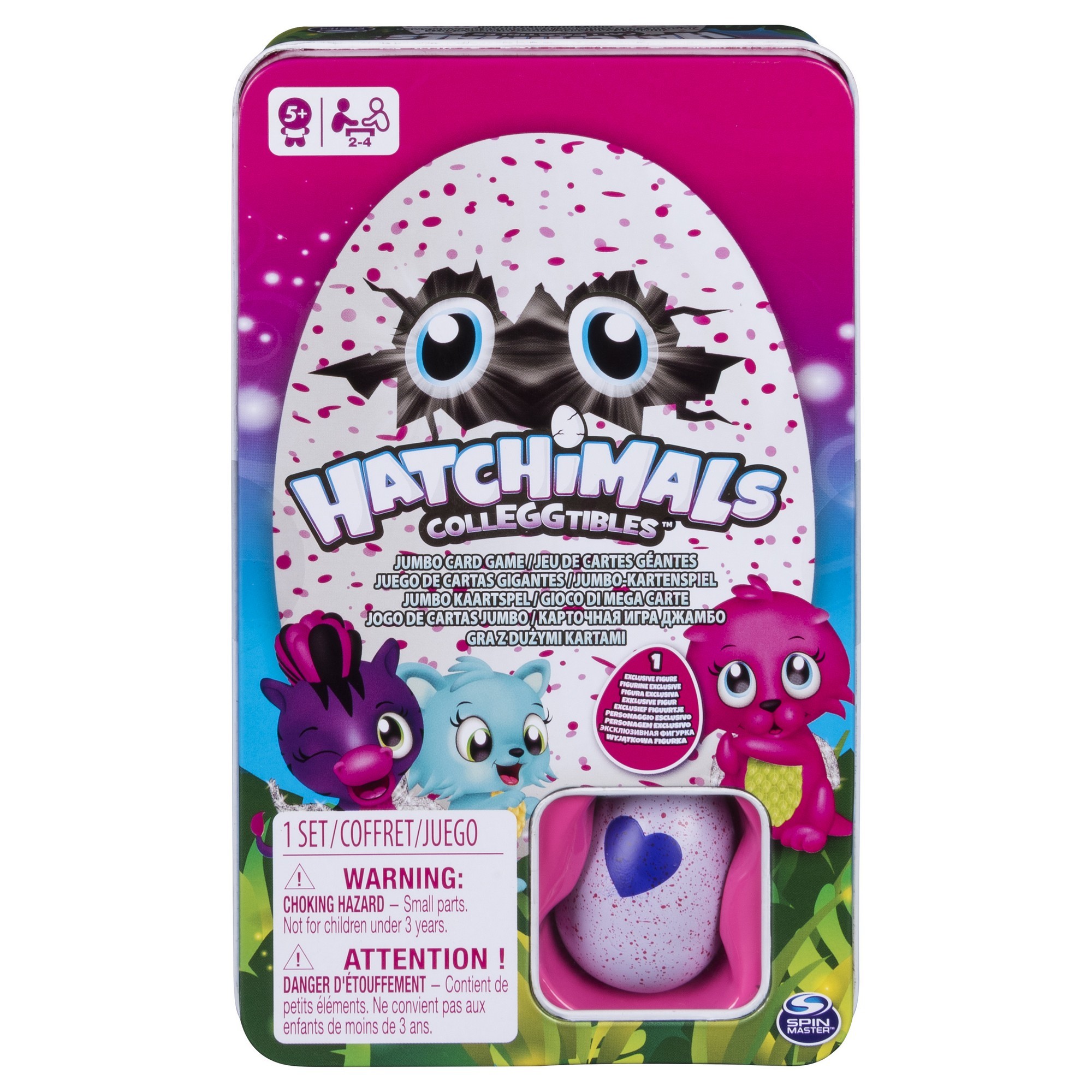 Игра настольная Hatchimals карточная с фигуркой 6044335 купить по цене 199  ₽ в интернет-магазине Детский мир