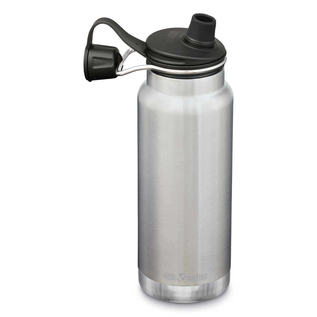 Термобутылка Klean Kanteen TKWide Chug Cap 32oz Brushed Stainless 946 мл - фото 2