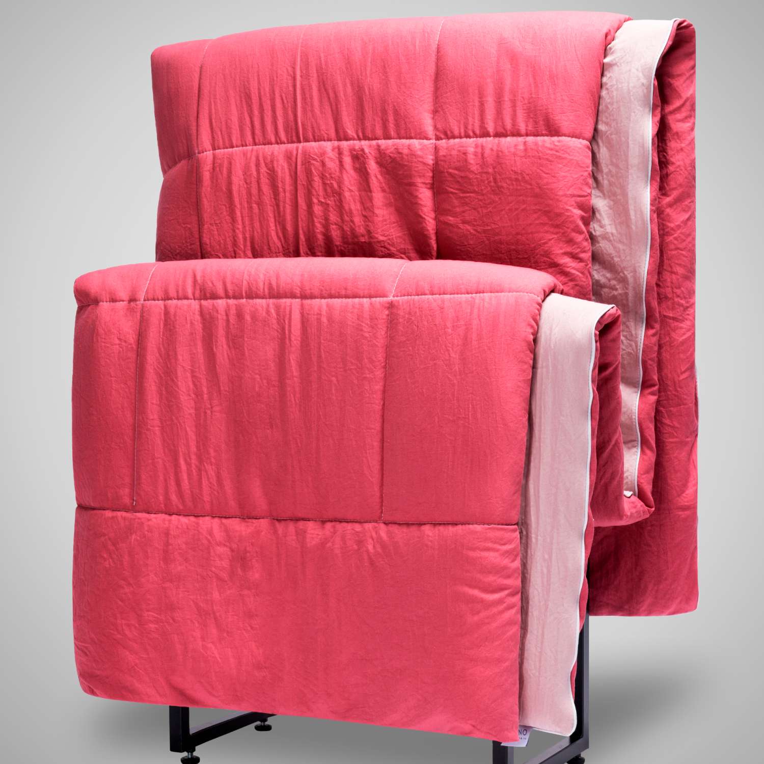 Одеяло SONNO TWIN 2-спальное 170х205 см цвет Розовый малиновый - фото 2
