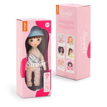 Кукла Orange Toys Sweet Sisters Sophie в бежевом спортивном костюме 32 см Серия Спортивный стиль