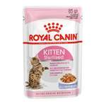 Корм влажный для котят ROYAL CANIN Kitten Sterilised 85г кусочки в желе стерилизованных