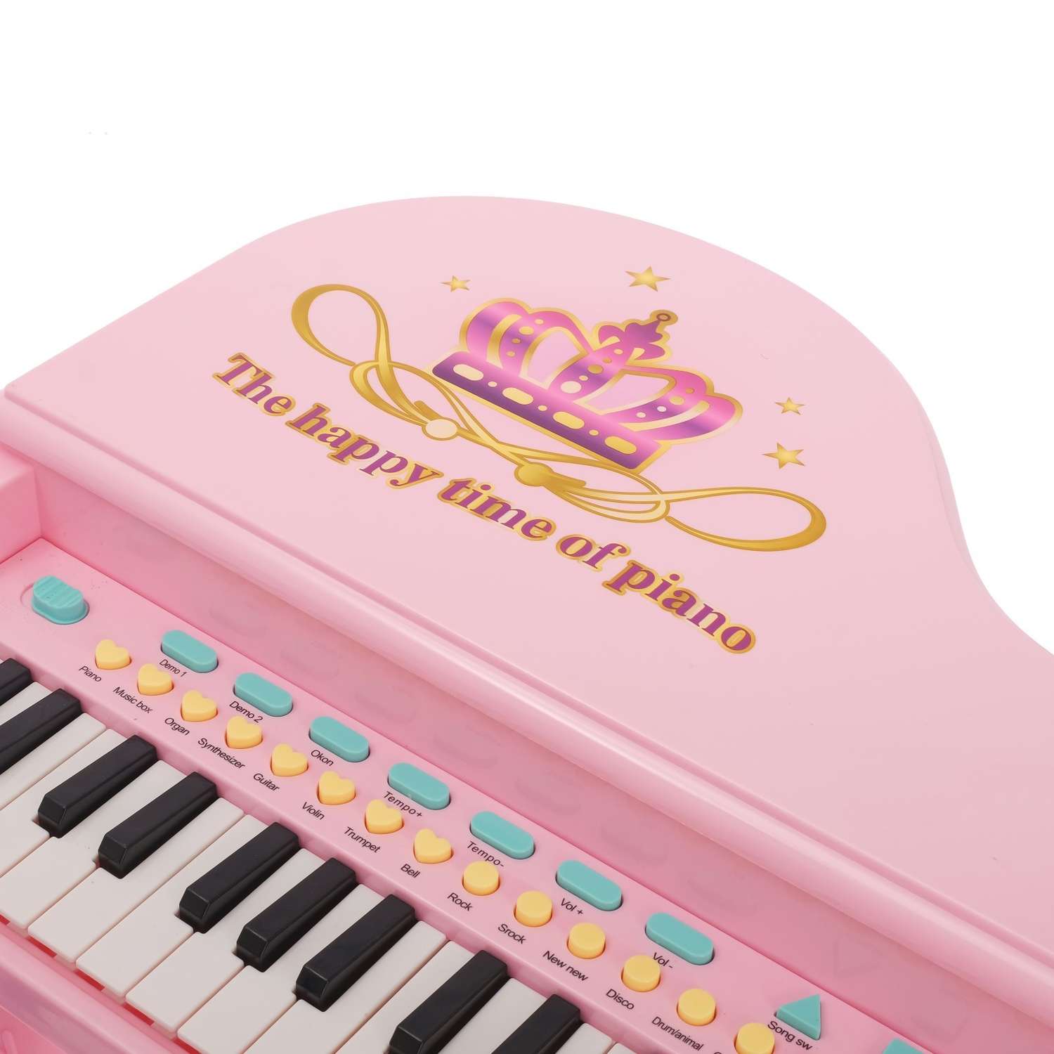 Пианино Sima-Land Розовая мечта с микрофоном и стульчиком - фото 4
