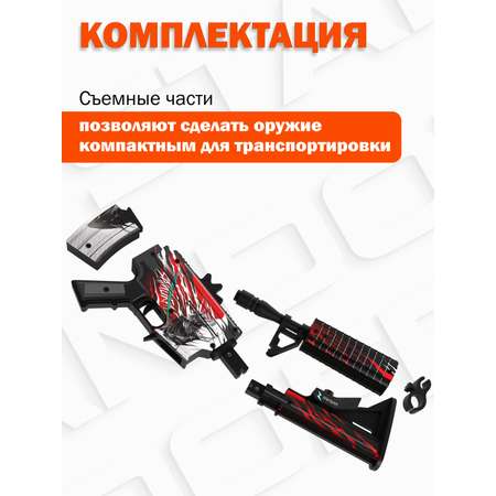 Деревянный автомат M4A4 PalisWood самурай