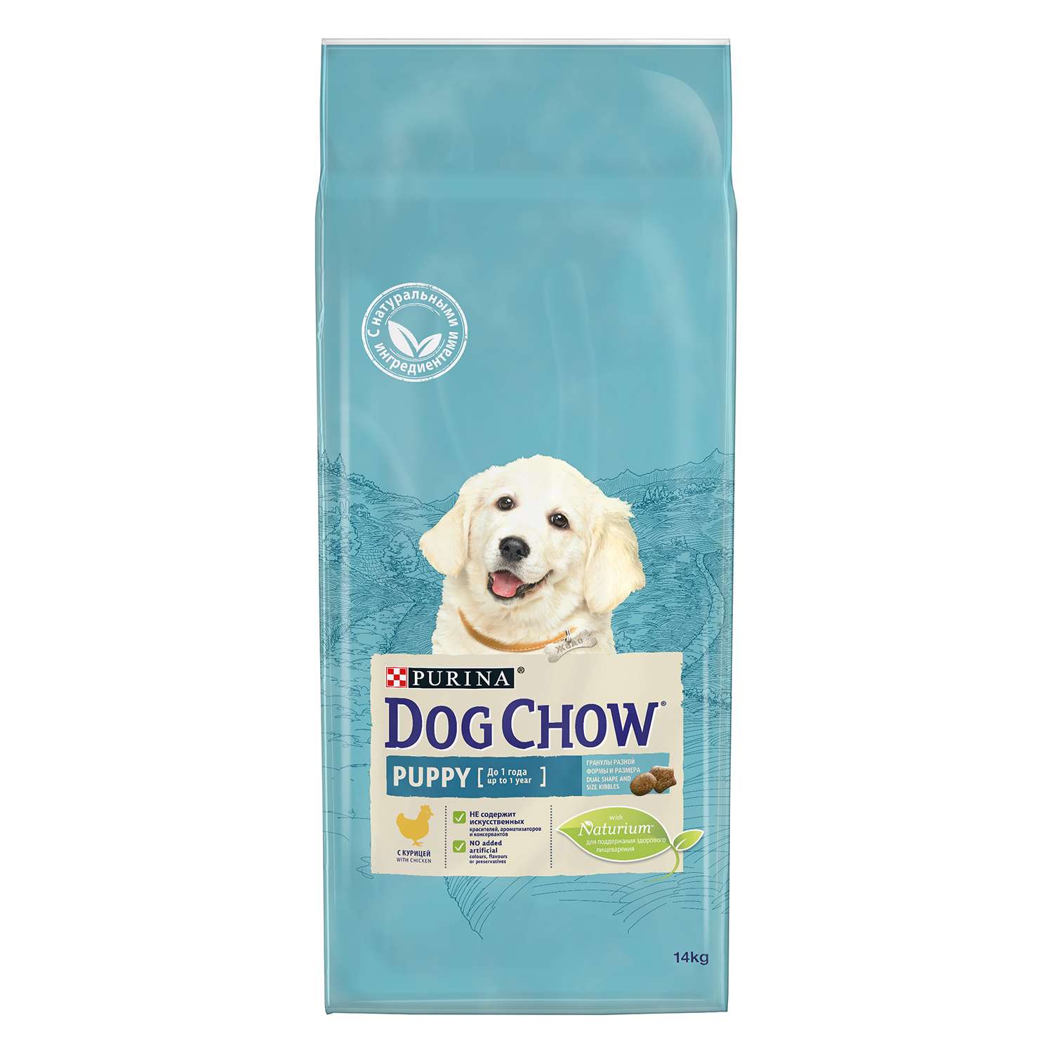 Корм для щенков Dog Chow с курицей 14кг - фото 1