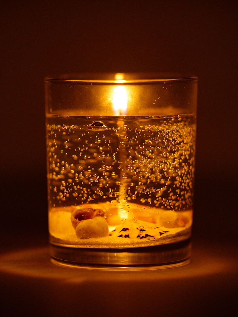 Ароматическая гелевая свеча O-REN AROMA мята 250мл - фото 4