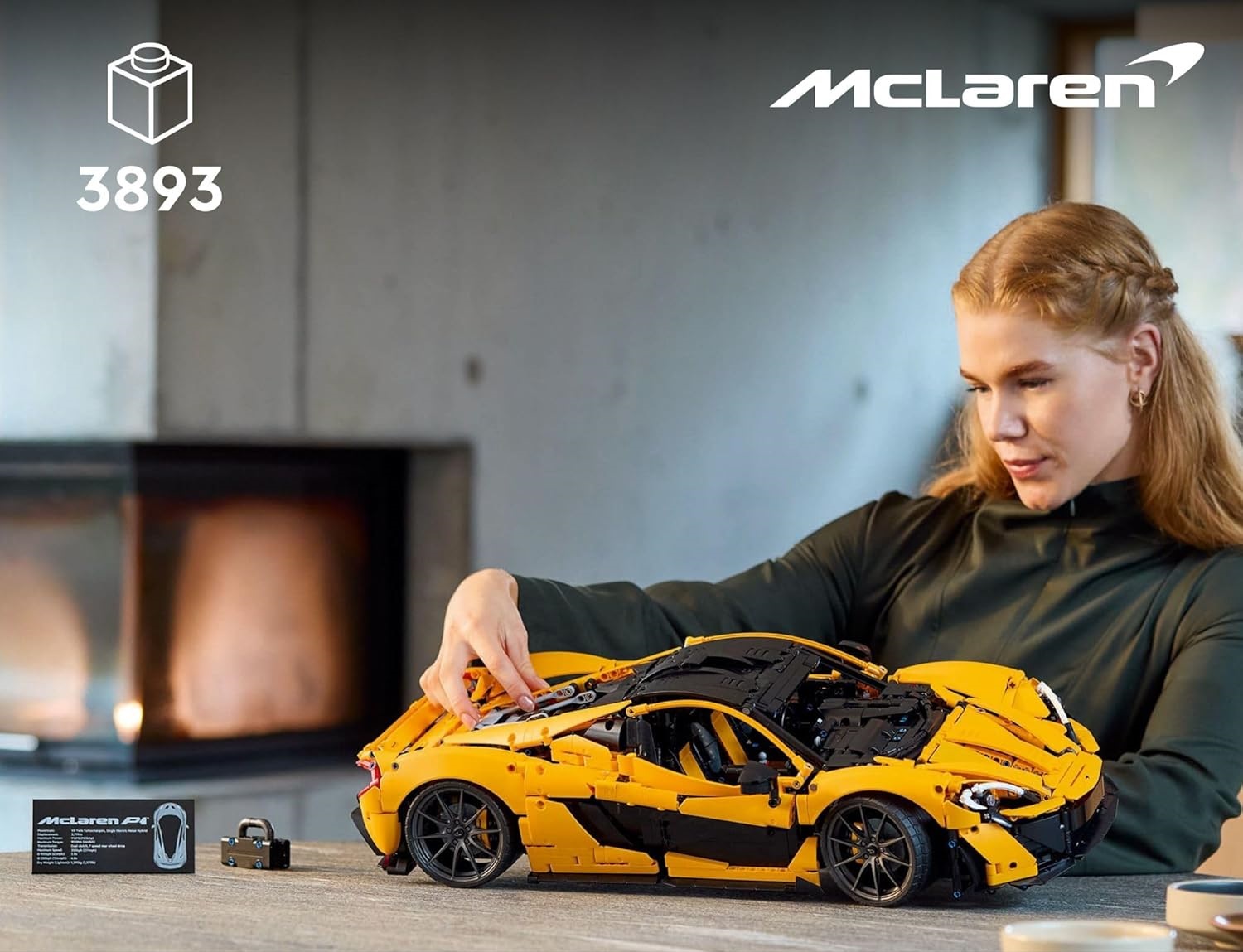 Конструктор LEGO Technic McLaren P1 42172 - фото 14