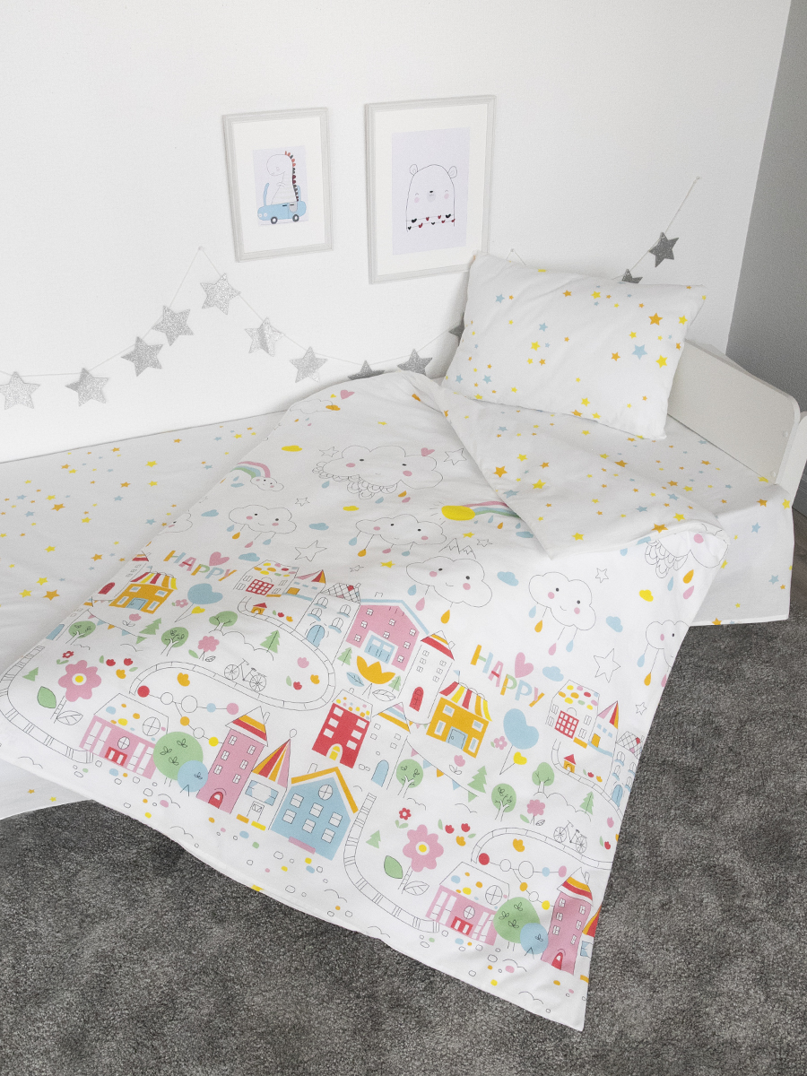 Постельное белье детское Baby Nice 160х80 см юниор поплин - фото 2