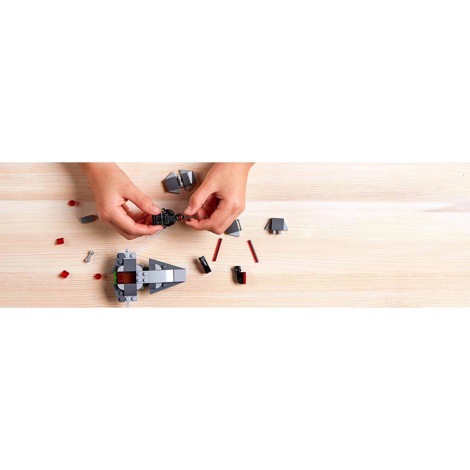 Конструктор LEGO Star Wars Микрофайтеры Корабль-лазутчик ситхов 75224 - фото 4
