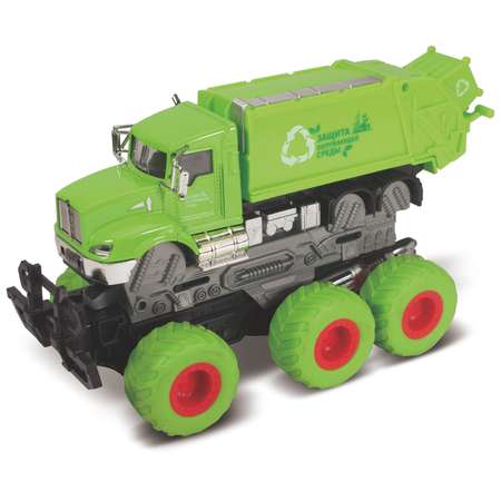 Мусоровоз Funky Toys 1:43 Зеленый FT61088