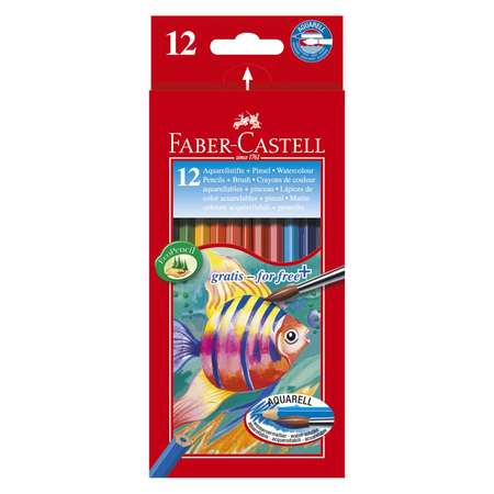 Карандаши акварельные Faber Castell 12шт 114413