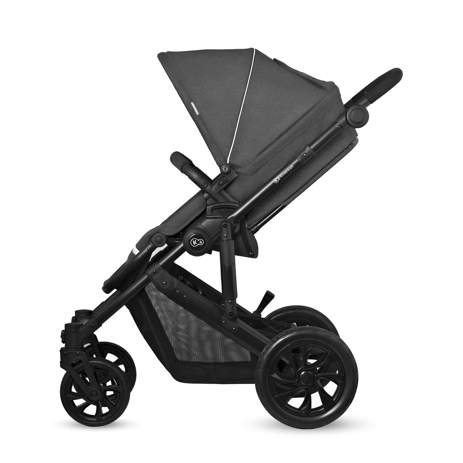 Коляска 3в1 Kinderkraft Prime Lite black - фото 7