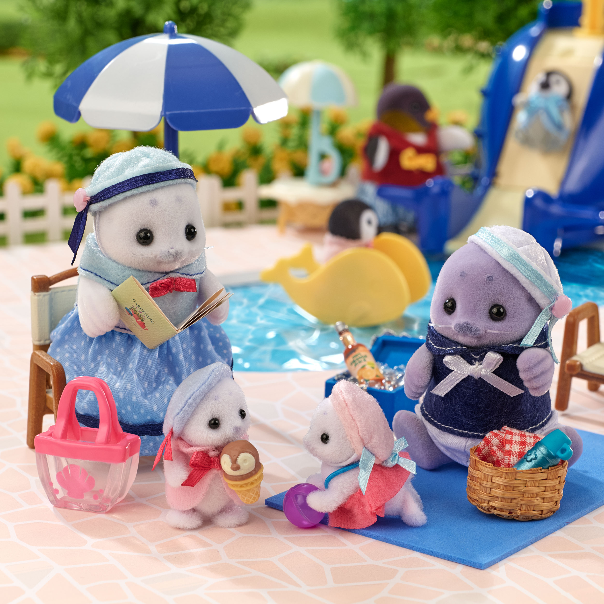 Набор Sylvanian Families Семья Тюленей 5759 - фото 6