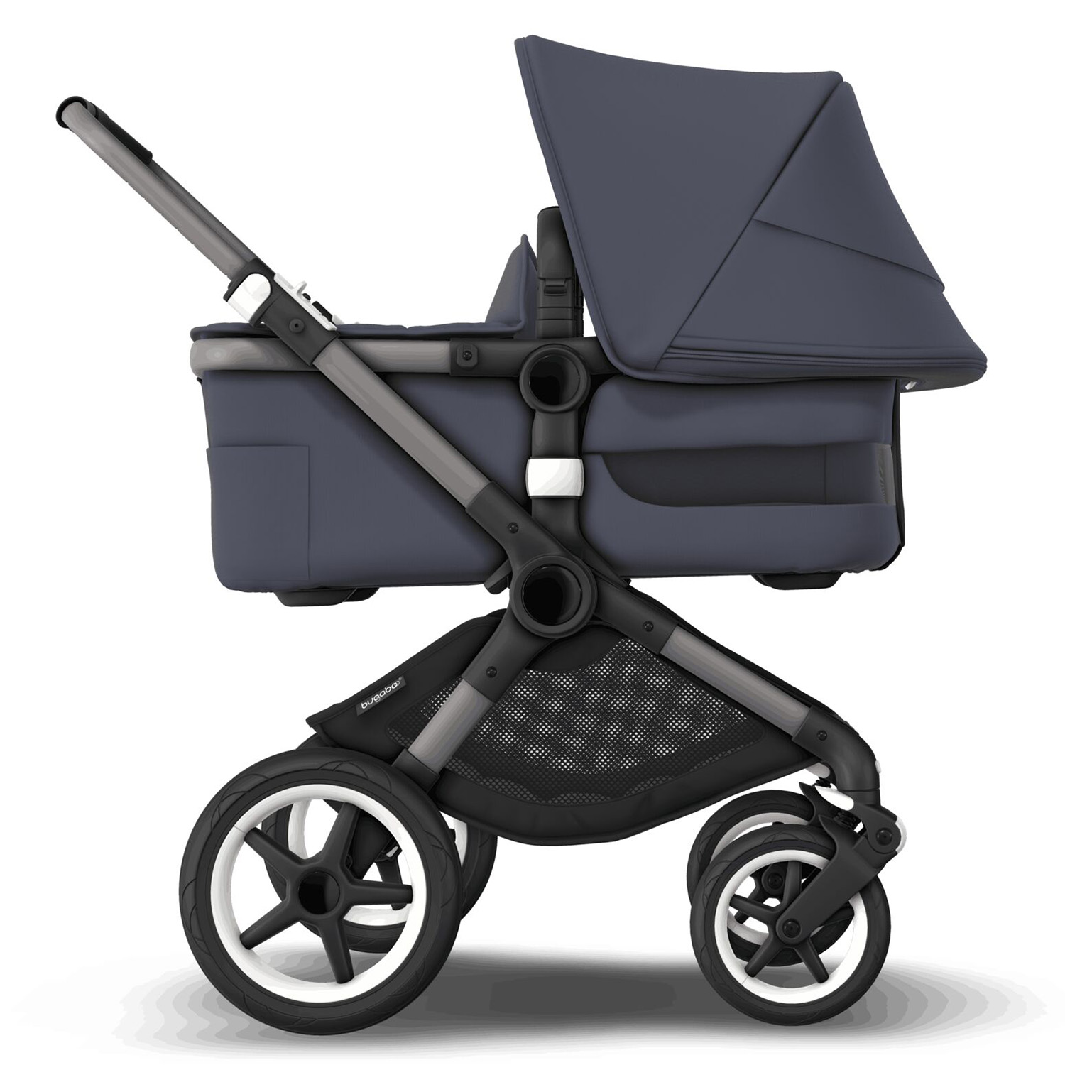 Коляска 2в1 Bugaboo Fox3 Complete Graphite Stormy Blue-Stormy Blue 2306010004 - фото 6