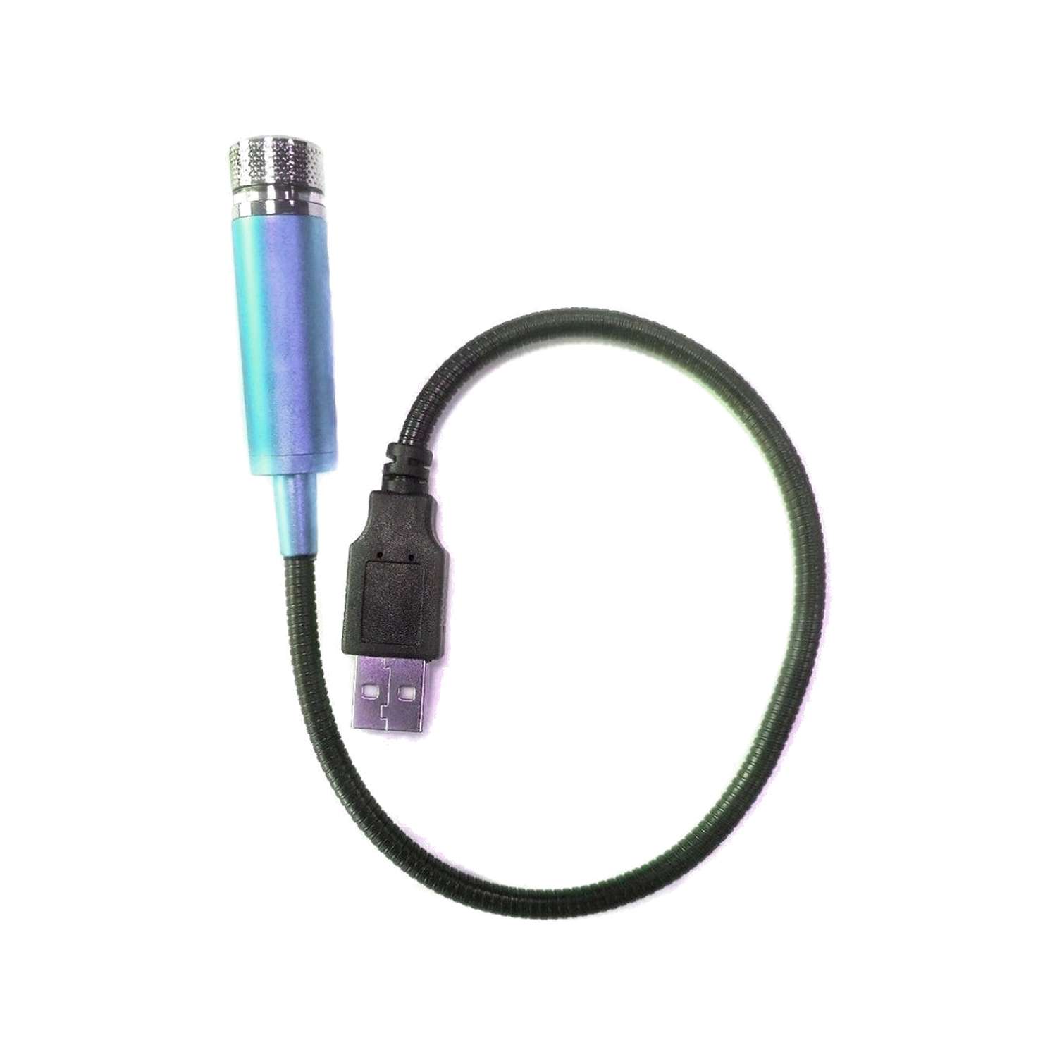 Ночной проектор Beroma USB с 12-ю насадками цвет синий - фото 1