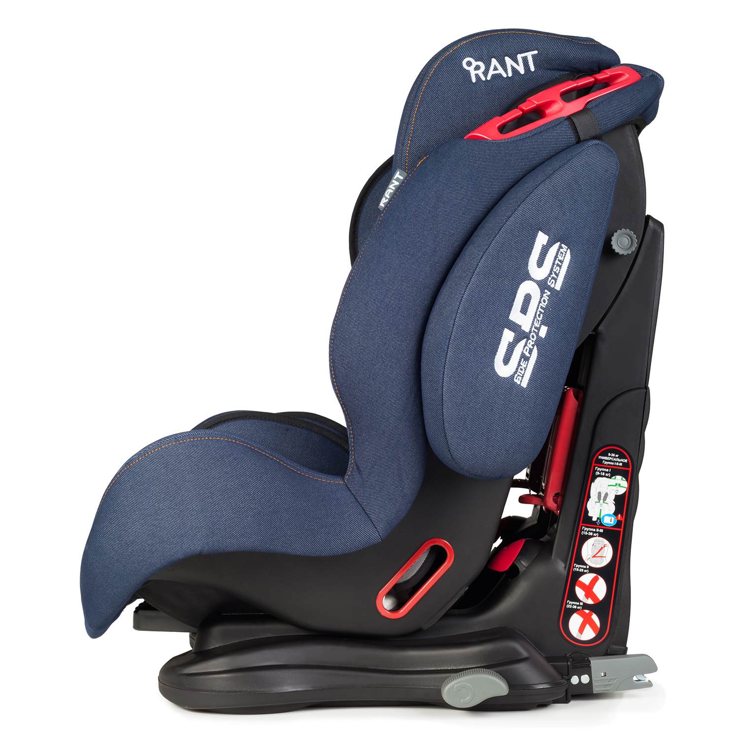 Автокресло Rant Thunder Ultra isofix SPS Blue jeans - фото 5