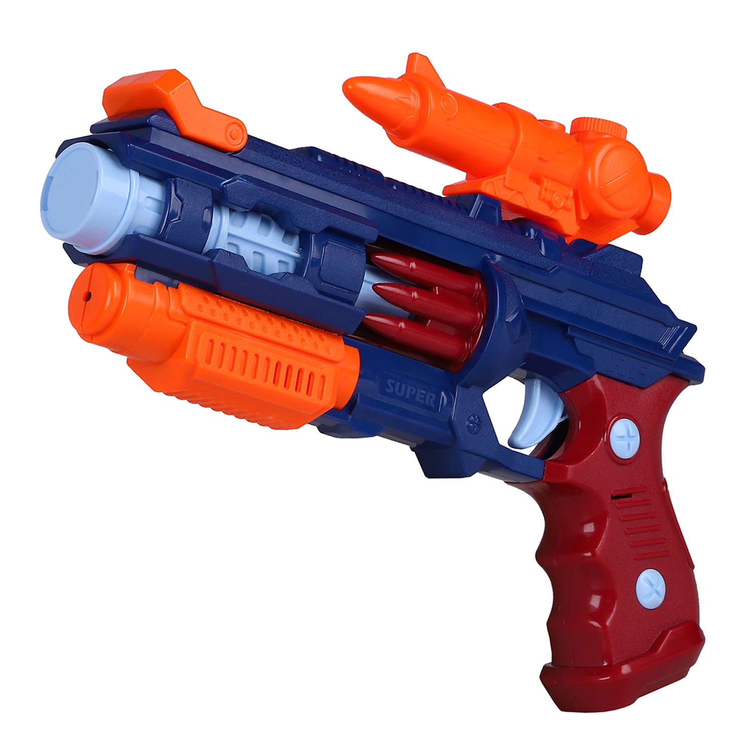 Игрушечное оружие Маленький Воин Пистолет на батарейках со звуком и светом JB0211470 - фото 5