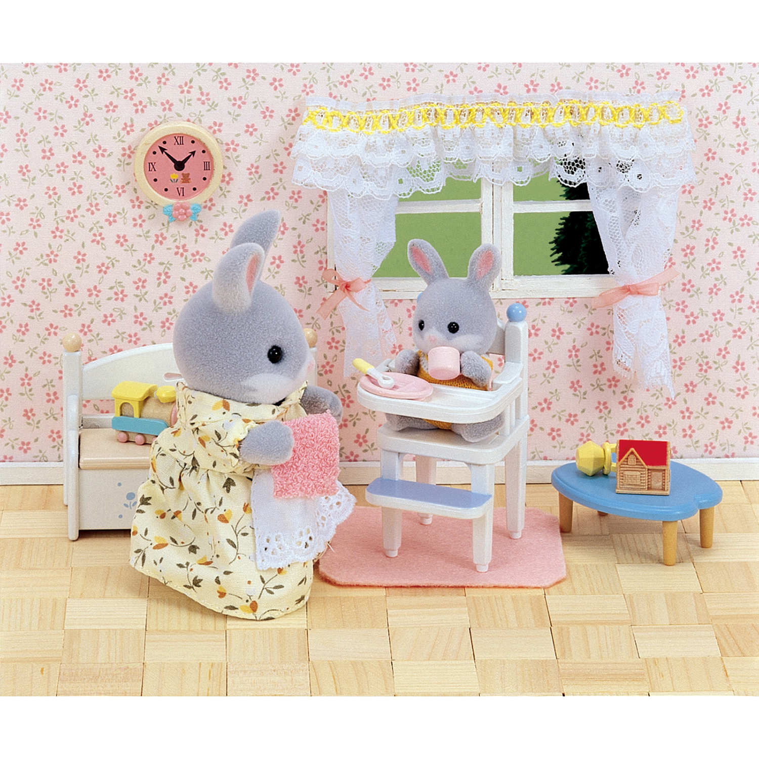 Игровой набор Sylvanian Families Стульчик для кормления малыша - фото 5