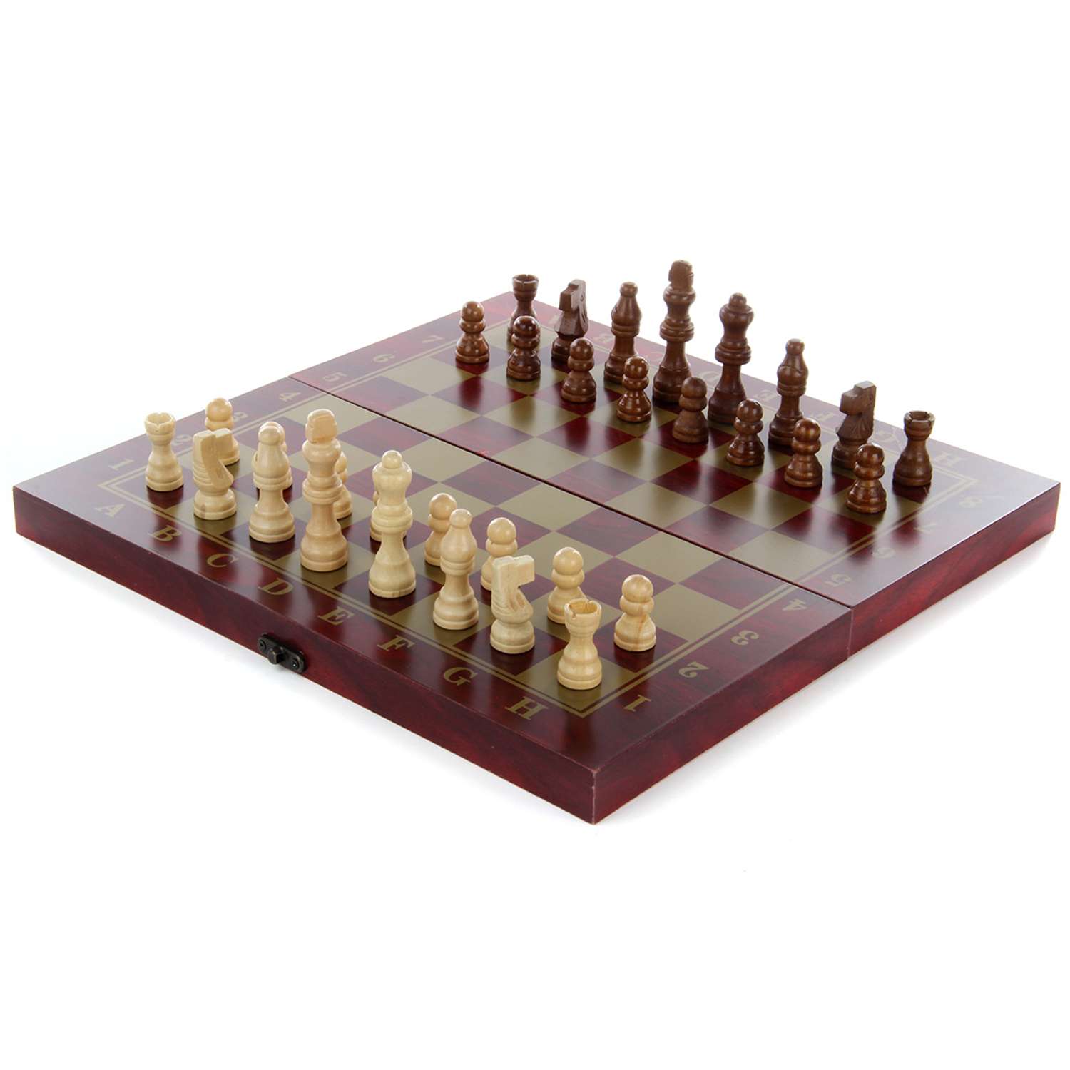Настольная игра Veld Co шахматы 3 в 1 деревянные - фото 2