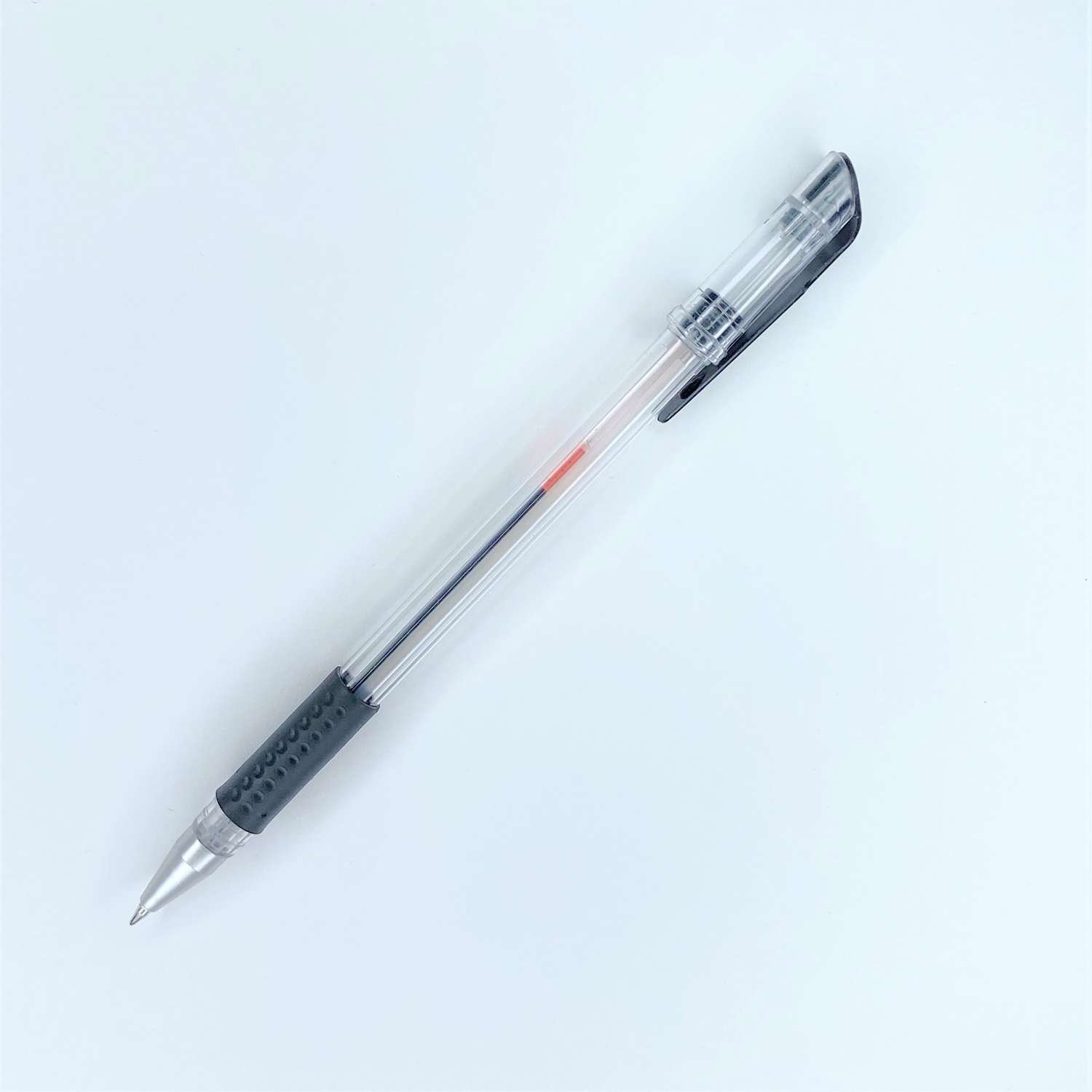 Ручка гелевая Консул черная с манжетой - фото 2