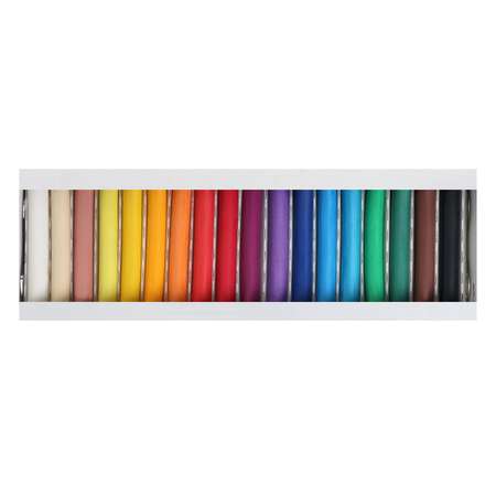 Пастель сухая Calligrata набо18 цветов Hard D-8.5 мм /L-65 мм круглое сечение художественная