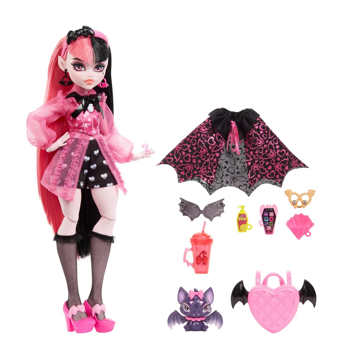 Кукла Monster High Draculaura HHK51 HHK51 - фото 1