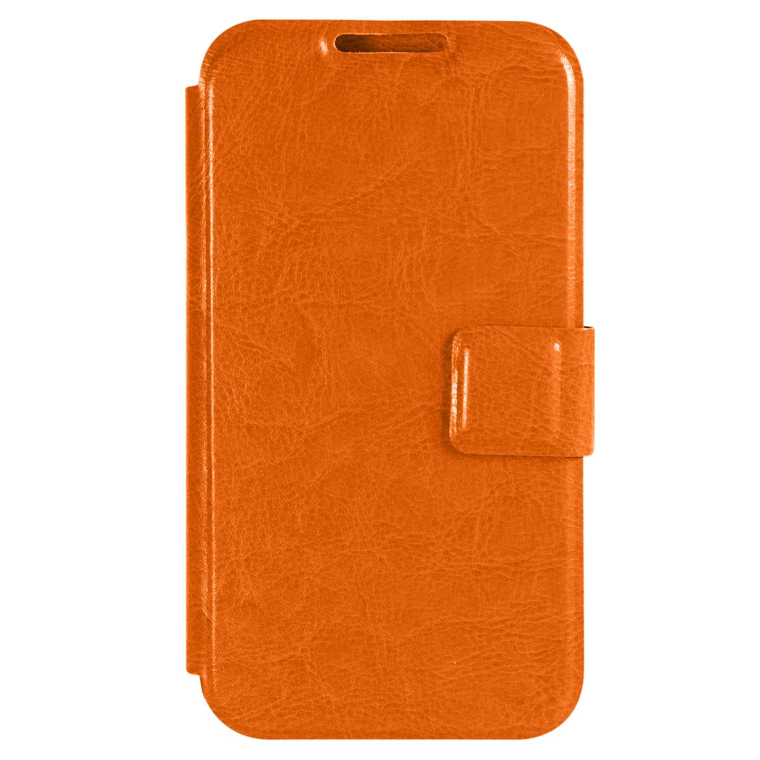 Чехол универсальный iBox Universal для телефонов 4.2-5 дюйма оранжевый - фото 3