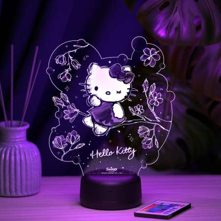 Ночник HELLO KITTY 16 цветов